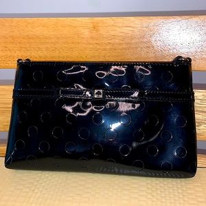 Kate Spade Black Patten Leather Cross Body